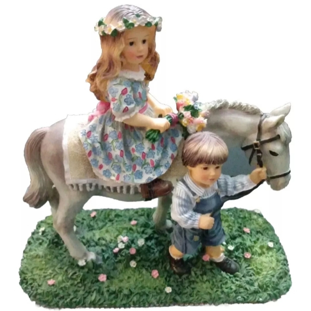 Country Ride BY Christine Haworth - The Leonardo Collection Figurine Collectible